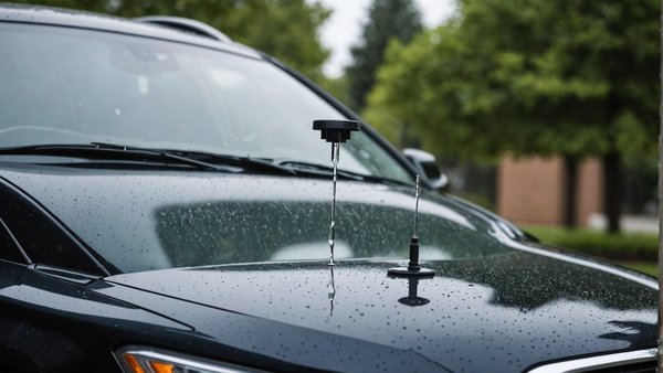 Comment fonctionne un détecteur de pluie sur une voiture ?